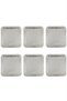 Modern Square Mirrored Stylish Presentation Tray 22X22 Cm, 3 Different Types, 3 Different Sets