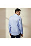 Men Regular Fit Collared Textured Long Sleeve Shirt - 3