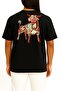 Oversized Taurus Zodiac Sign - Astrology Pocket and Back Design Unisex T-Shirt - 4