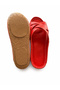 Belix Vera Red Genuine Leather Women's Daily Slippers - 7