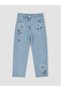 I Straight Fit Embroidered Girls' Jean Pants from Freezen Store - 2