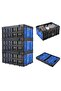 Sturdy and Foldable 55L Plastic Storage Box – Stackable Bin with Side Handles – Durable Organizer for Garage, Camping, Kitchen, Office, and Car - 4