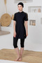 261604 Women's Short Sleeve Hijab Swimsuit