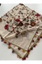 Handcrafted Shuttle-Embroidered Writing