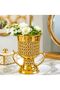 Luxury Gold Burner | Premium Metal Incense Burner | Arabic Oud & Frankincense Holder | Elegant Home Decor & Ramadan Gift - 2