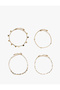 Set of 4 Chain Bracelets