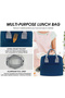- Lunch box with insulated lunch bag combo. - 8