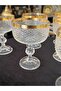 Bohemia Crystal Special Design Cutting-Edge 6 Piece Ice Cream Serving Bowl - 6
