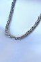316L Steel Silver Color King Chain Model Men's Necklace