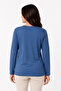 New Season Simple Pattern Round Neck Lycra Mother Combed Cotton Blouse 6484 - 4