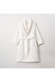 Luna Family Bathrobe Set 100% Organic Cotton Linen Fabric with Inserts Cream/Cream - M/L - 3