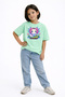 Axolotl Cute Sea Creature Design Printed Kids T-Shirt (4-13 Years) - 2
