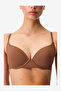 Women Liny Brown Lifting Wired Bra - 2