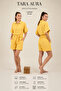 100% Cotton 4 Layer Muslin Shorts Overalls-Yellow - 2