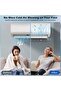 Central Air Deflector, Split Air Conditioner Deflector Adjustable Size Clear Central AC Air Flow Deflector, Fit for Most AC Split Air vents and Central Air Deflector Grilles - 5