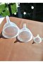 Practical Service 3-Piece Funnel Set 3 Different Size Funnels Liquid Cologne Perfume Oil Bottle Filling Funnel - 3