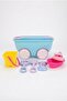 Sand Set with Wheelbarrow - Get Ready for Fun on the Beach 6-Piece Educational Colorful Sand Play Set - 4