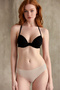 Laser Cut Seamless Bikini Slip, Classic and Vibrant Color Sets, 3-Piece, 6-Piece Sets, Non-Waisted Fabric - 3