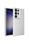 Galaxy S23 Ultra Case Camera Protected Silvery Silicone Ultimate Protection Brsa