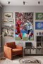 Cristiano Ronaldo and Lionel Messi Wall Covering – Modern Decorative Quality Fabric Tapestry Wall Tapestry - 2