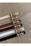 6-Piece Medal Starfish Buckle Belt Waist Belt Jacket Belt Dress Belt Trouser Belt - 3