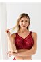 Recuperative Minimizer Bra Burgundy - 2