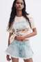 Printed cotton T-shirt