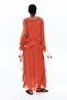 Oversized flounced dress - 5