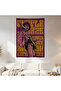 Jimi Hendrix Psychedelic Wall Cloth Wall Tapestry First Quality Satin Fabric Poster - 2