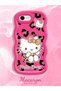 iPhone Se 2020 Compatible Case Camera Protector Red Silicone Couple Phone Case Kitty Pattern - 2