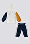 Baby Boy Winter Regular Fit Gray Baby Set Usb1474-B-V1 - 4