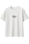 Women's Oversize T-Shirt over Caffeinated Socks Set White – Comfortable Fit, 100% Cotton - 4