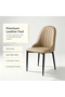 Modern Dining Chair,High Back with Soft Seat,for Kitchen, Dining Room, Living Room ﻿ - 2