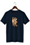 Special Design T-Shirt Surfer with Glasses Mirkat Printed Summer T-Shirt