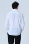 10XL 100% Cotton Relaxed Fit Summer White Men's Shirt - 3