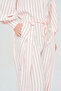 Women's Striped Patterned Tie-Waist Palazzo Trousers - 3