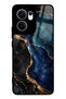 Oppo Reno 13F Midnight Sapphire Marble Design Glossy Phone Case