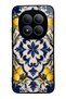 Xiaomi Redmi Note 15 Pro Plus Royal Lemon Mosaic Design Glossy Phone Case