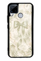 Realme C15 Glossy Phone Case with Ivory Pearl Bow Design