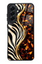 Samsung A56 Noir Safari Design Glossy Phone Case