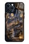 iPhone 13 Pro Max Glossy Phone Case with Midnight Bosphorus Design