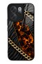Vivo V70 Golden Eclipse Design Glossy Phone Case