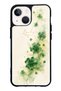 iPhone 13 Mini Glossy Phone Case with Lucky Clover Whisper Design