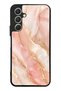 Samsung A54 Blush Gold Marble Design Glossy Phone Case