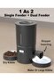 Automatic Cat Feeder - 4.2L, Dual Bowl Cat Food Dispenser With 2-WAY Audio, App Control, WiFi 2.4G | Smart Pet Feeder for Cats, Dogs and Small Pets Indoor | Timed Feeding, Portion Control - 6