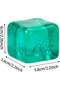 Sensory Stress Cube – High-Density Gel Filled Squishy Fidget Toy for Kids & Adults | Premium Matte Texture Stress Ball for Anxiety Relief & Autism Support - 2