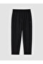 Black Regular Fit Men's Sweatpants - 5
