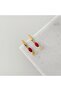 Coralia Natural Stone Earrings - 3