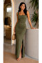 Women's Square Neck Back-Tie Dress - 2