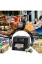 C-N30 Money Counting Machine Mixed Denomination, Multi Currency Value Count, CIS/UV/MG/IR Counterfeit Detection, Printer Enabled Cash Counter for Business - 7